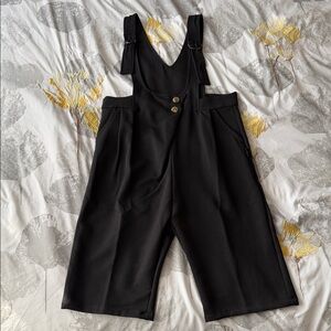 Classic Black Kids' Romper